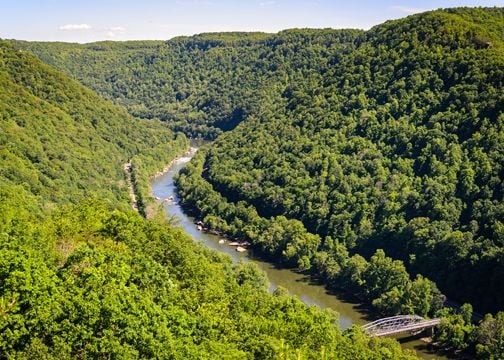 beautiful US white water rafting rivers