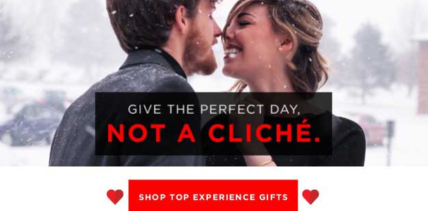 Valentine's Day gift ideas for him - Virgin Experience Gifts