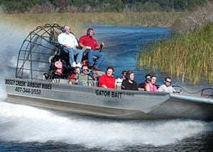 Gifts for Thrill Seekers - Airboat Ride