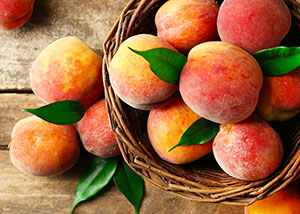 Basket of Peaches 