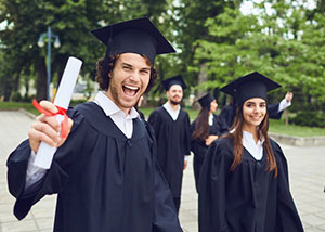 Excited graduates - Graduation Quotes