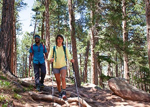 Couple Hiking in Colorado