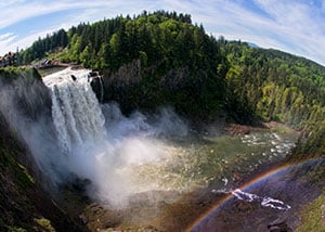 Things to Do in Washington - Snoqualmie Waterfall