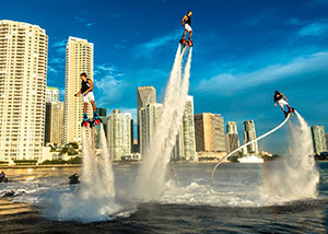 Flyboarding in Miami
