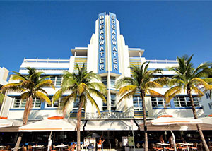 Ocean Drive Art Deco Building