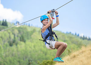 Things to do in Denver with Kids - Zipline