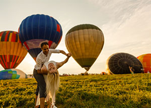 Romantic Things to Do - Hot Air Balloon Ride