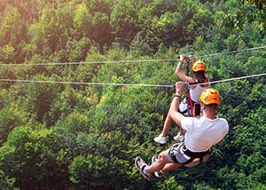 Gifts for Thrill Seekers - Ziplining