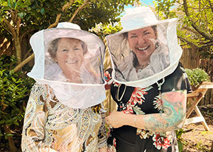 Earth Day Activities - Bee Garden Tour