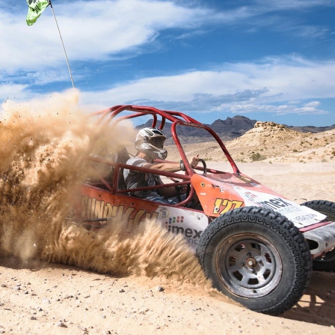 Las Vegas Dune Buggy Racing Baja Chase in Las Vegas