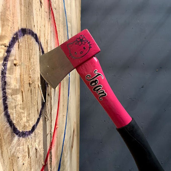 OneHour Axe Throwing Experience with Private Lane Virgin Experience