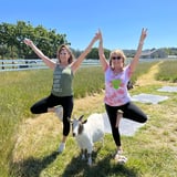 Goat Yoga Session at Charlie’s Acres
