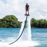 Person on flyboard