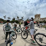 Group riding e-bikes
