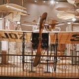 Old Plane on Display