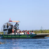 Group on airboat