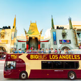 Bus in front of Chinese Theatre