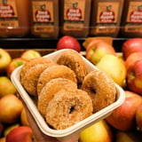 Apple Donuts in Front of Apples