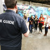 Beer guide giving tour