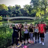 Group in Central Park