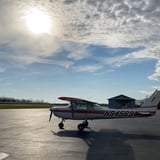 Flight Lesson in a Cessna