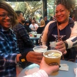 Women enjoying drinks