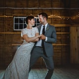 Bride and Groom Dancing 
