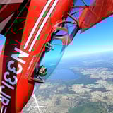 Thrill Ride in a Biplane