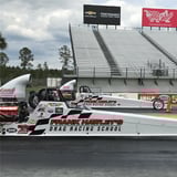 Side-by-Side Dragster Race near Phoenix