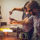 Glass Blowing and Pendant Making Class 