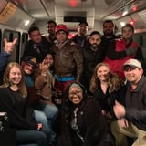 Group on bus