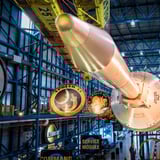 Inside space center