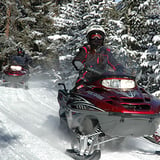 Guided Snowmobile Tour in Denver