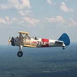 Restored WWII Biplane Ride