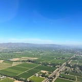 Flying over Napa Valley