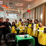 Group in Pasta Class