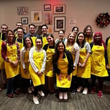 Cooking class group