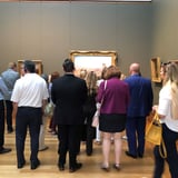 Group viewing art