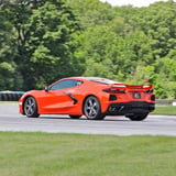 Race a Chevy C8 Corvette at New Hampshire Motor Speedway