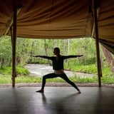 Yoga at Wellness Camp
