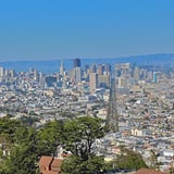 View of San Francisco From a hike