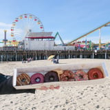 Assorted Box of Donuts at Santa Monica Pier