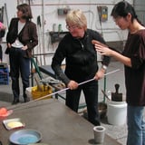 New York Glass Blowing Lesson