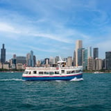 Boat with skyline views