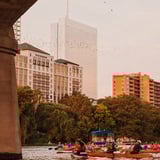 Sunset kayak tour