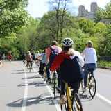 Biking in Central Park