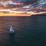 Sunset sail