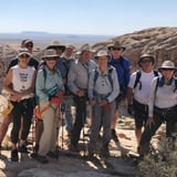 Group Hike in Occulus Canyon