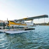Seaplane on Water