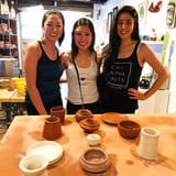 Women with pottery